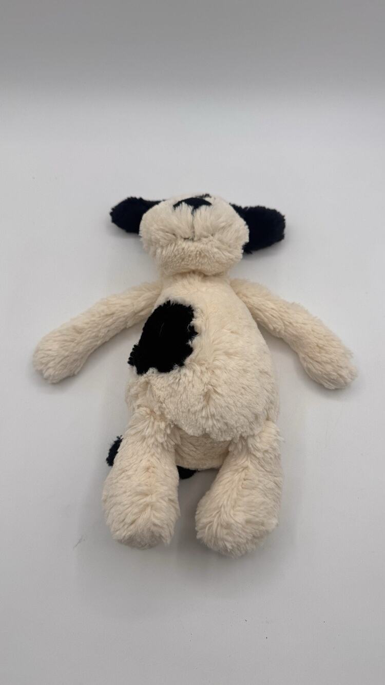 Jellycat London Bashful Black & Cream Puppy | Medium
